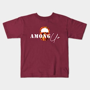 Among Us FIRE edition Kids T-Shirt